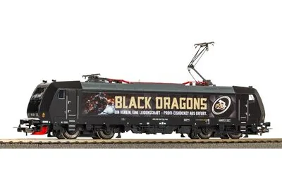 Piko 57878: Villanymozdony 185 329 Black Dragons VI, váltóáramú változat
