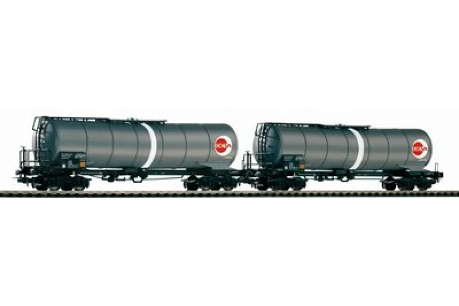 Zestaw 2 wagonów cystern łamanych OEVA ÖBB V