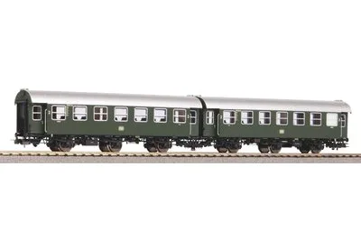 Piko 58241: Zestaw 2 wagonów przebudowanych B3yg + B3yg DB III