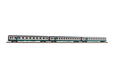 Piko 58252: Набір з 3 швидкісних вагонів Eurofima XMPR Intercity FS V