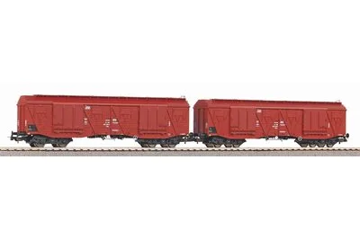 Piko 58259: Zestaw 2 wagonów wielkokubaturowych 401Ka PKP V