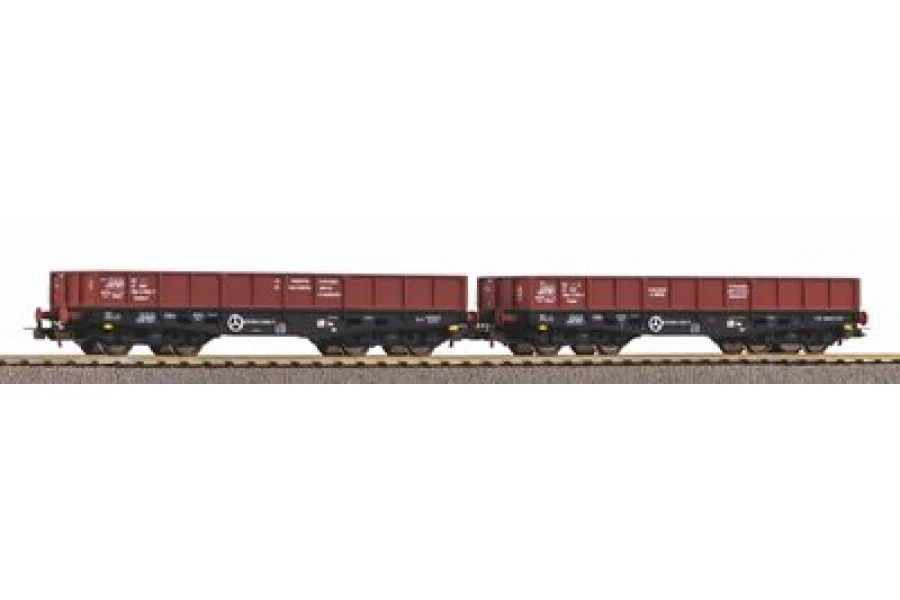 Zestaw 2 wagonów platformowych 401Zb PKP V