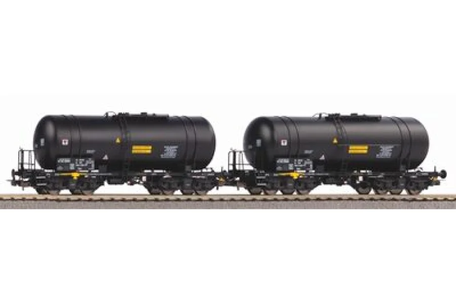 Zestaw 2 wagonów cystern 406Ra Zaes PKP V