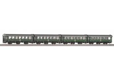 Piko 58268: Zestaw 4 wagonów przebudowanych "Gastarbeiter" DB IV