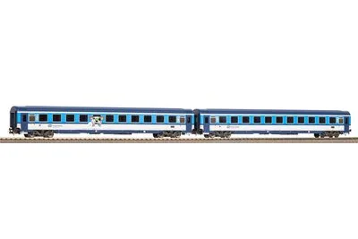 Piko 58270: Zestaw 2 wagonów osobowych Eurofima 2. klasy ČD V