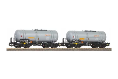 Piko 58283: 2-pack tank wagons 406Rb PCC VI