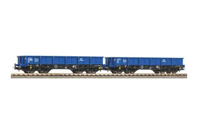 Piko 58285: 2-pack low-sided wagons 401Zp PKP VI