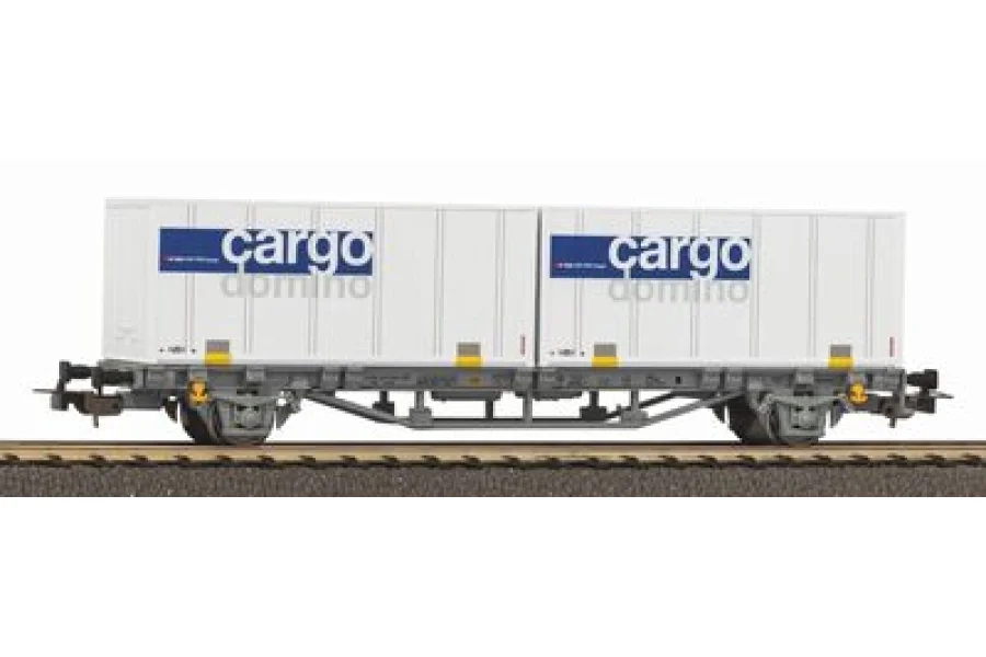 Платформа для контейнерів Cargo Domino SBB V 2× 20' контейнер