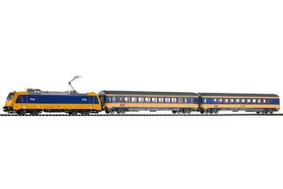Piko 59016: PIKO SmartControlwlan zestaw pociąg pasażerski BR 185 NS Intercity z 2 wagonami pasażerskimi