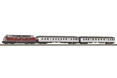 Piko 59018: PIKO SmartControlwlan zestaw z torem podsypkowym DB IV pociąg pasażerski