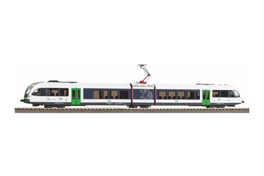 Звуковой электромотовагон GTW 2/6 "Stadler" StB VI версия переменного тока, с декодером звука PIKO