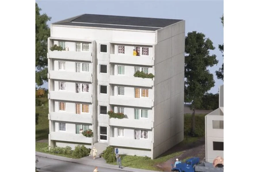 Edificio prefabricado bloque residencial WBS70, set base