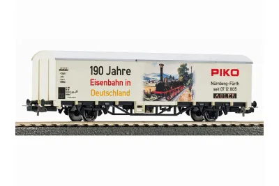 Piko 95745: Fedett tehervagon a Vasútmodellezés Napjára 2025 "190 éves a németországi vasút"