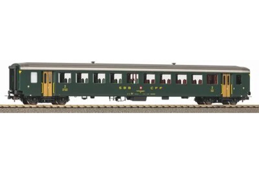 Passenger car EW I 2nd class old lettering SBB IV