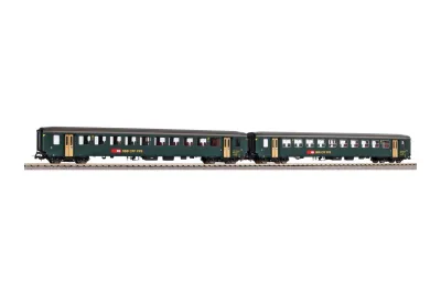 Piko 96786AC: 2-pack EW I coaches B SBB IV, AC version