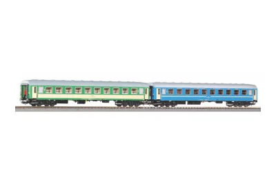 Piko 97302: Set de 2 coches de pasajeros PKP VI Intercity