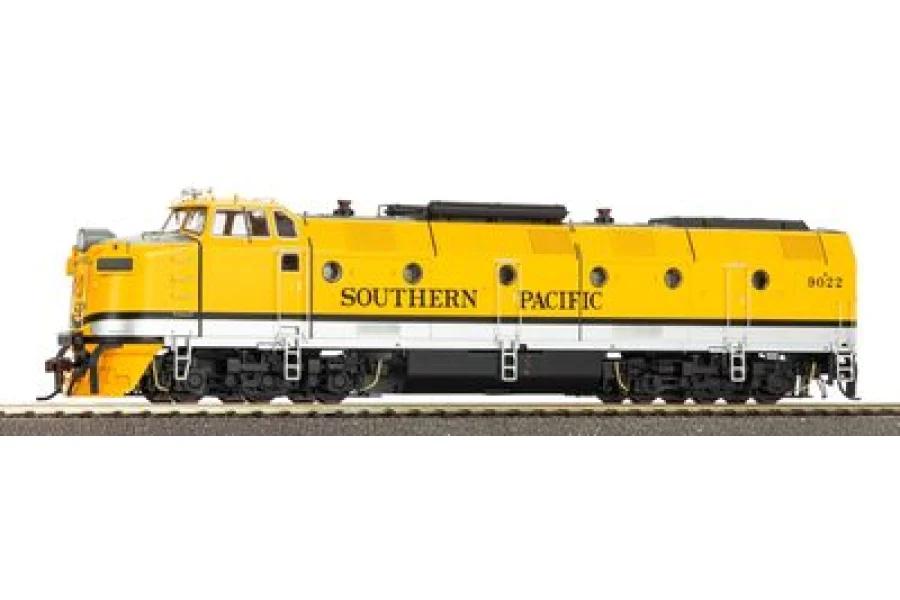 Locomotive diesel/Son SP 9022 modifiée, version courant alternatif, avec décodeur sonore PIKO