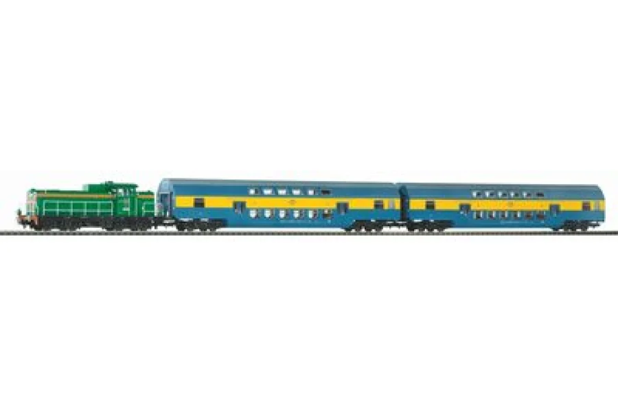 Стартовый набор SM42 с двухэтажными вагонами PKP