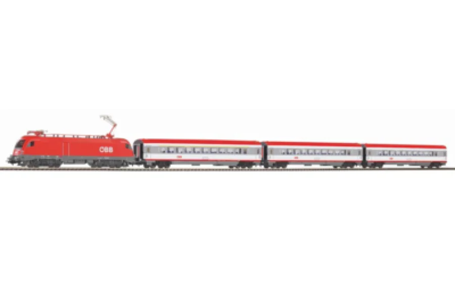 Kezdő szett ágyazatos sínnel Taurus ÖBB