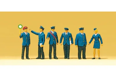 Preiser 10011: Personale ferroviario, DB