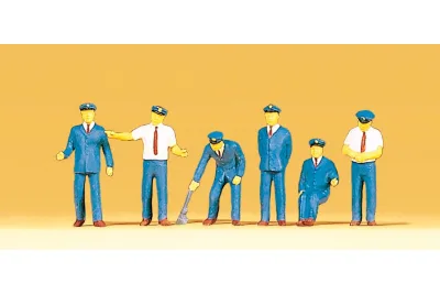 Preiser 10019: Japanese railway staff