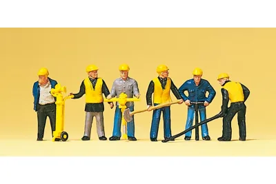 Preiser 10035: Track construction crew