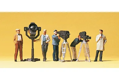 Preiser 10062: Film- und Fernsehteam