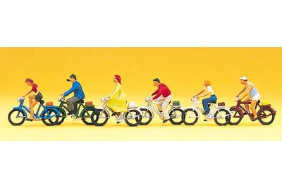 Preiser 10091: Cyclists