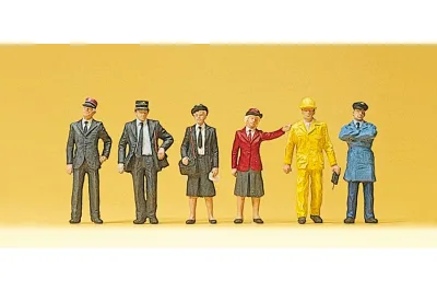 Preiser 10244: Personal ferroviario belga