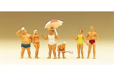 Preiser 10283: Familie Krause am Strand