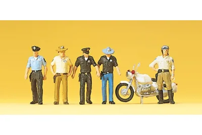 Preiser 10370: Polizisten USA
