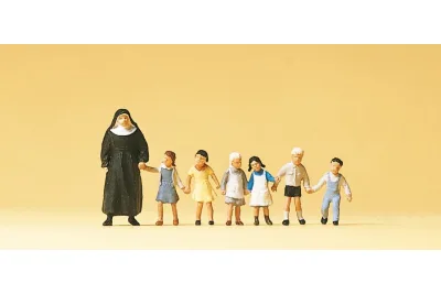 Preiser 10401: Monja con niños