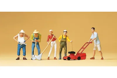 Preiser 10463: Bei der Gartenarbeit