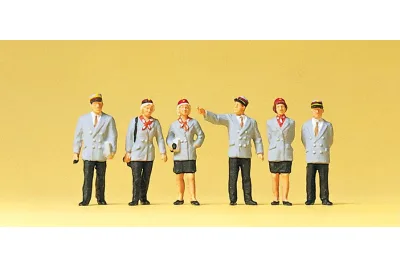 Preiser 10491: Personal ferroviario belga