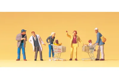 Preiser 10492: Beim Einkaufen