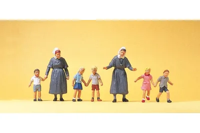 Preiser 10533: Diakónus nők gyerekekkel