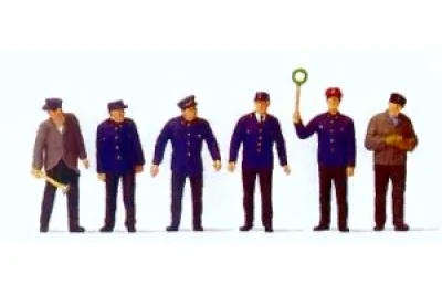 Preiser 10584: Personnel ferroviaire, DB
