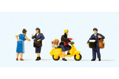 Preiser 10610: Deutsche Bundespost. Motorroller