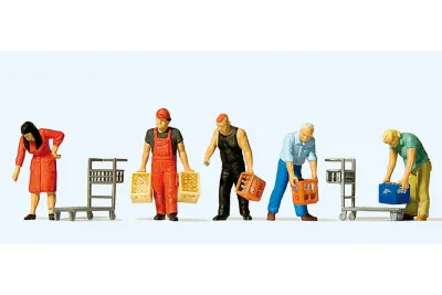 Preiser 10656: Im Getränkemarkt