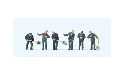 Preiser 10788: Engine driver and fireman