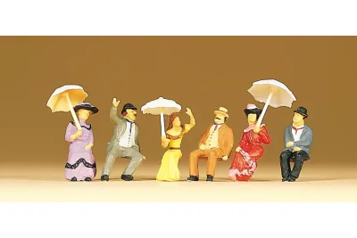 Preiser 12136: Figuras sentadas