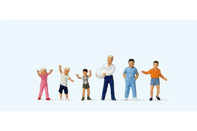 Preiser 14120: Children playing ball