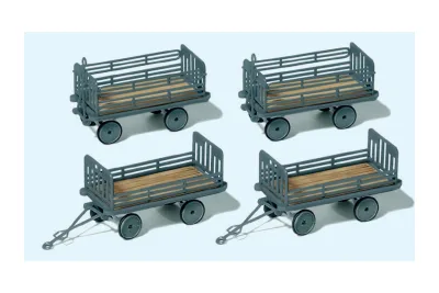 Preiser 17129: Remolque para carrito eléctrico