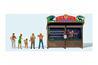 Preiser 24694: Vásári stand "Schießhalle"