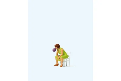 Preiser 28168: Femme avec chewing-gum