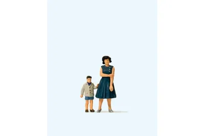 Preiser 28169: Mutter und Sohn