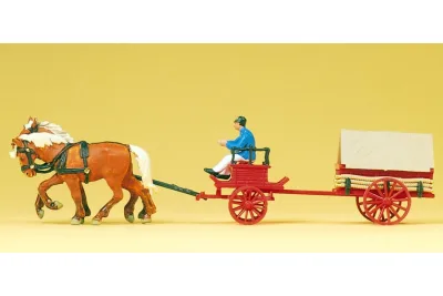 Preiser 30429: Kohlenwagen. Um 1900