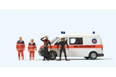 Preiser 33261: VW T 5. BRK Wasserwacht