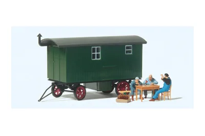Preiser 33263: Bauwagen, Fertigmodell