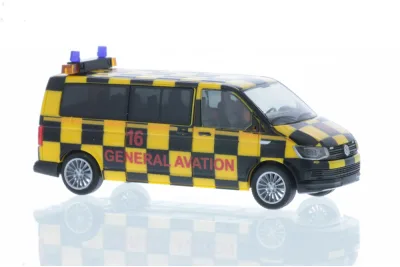Rietze 53764: Volkswagen T6 Verkehrsaufsicht Flughafen Hamburg